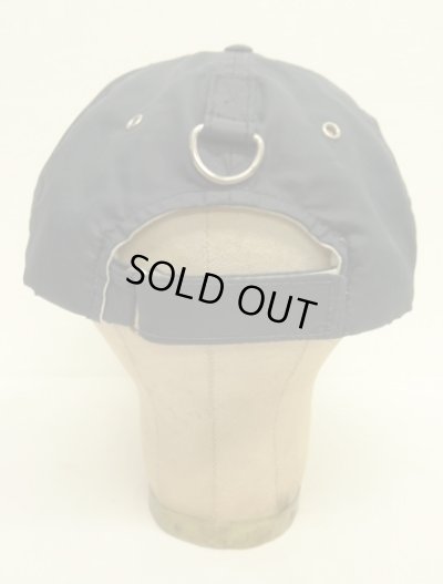 画像4: 90'S BANANA REPUBLIC 6パネル ナイロンキャップ ネイビー USA製 (VINTAGE)