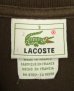 画像2: 80'S CHEMISE LACOSTE ポロシャツ ブラウン フランス製 (VINTAGE) (2)