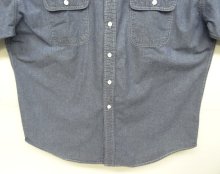 他の写真3: 90'S BIG MAC コットン100% 半袖 シャンブレーシャツ ブルー (VINTAGE)