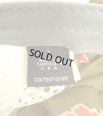 画像6: 00'S PATAGONIA "SPOONBILL CAP" サイドメッシュキャップ ハイビスカス柄 USA製 (VINTAGE)