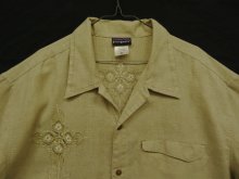 他の写真1: 00'S PATAGONIA "RHYTHM" ヘンプ/ポリ 刺繍入り 半袖 オープンカラーシャツ (VINTAGE)