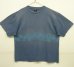 画像1: 90'S PATAGONIA 黒タグ 両面プリント 半袖 Tシャツ ブルー USA製 (VINTAGE) (1)