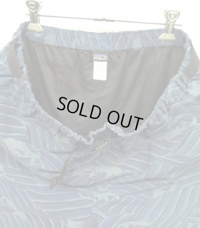 画像3: 00'S PATAGONIA  ベルト付き ナイロン リバーショーツ 波柄 (VINTAGE)