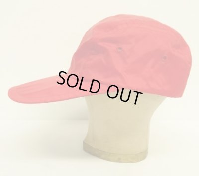 画像3: 80'S LL Bean ナイロン ロングビル キャップ レッド USA製 (DEADSTOCK)