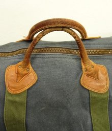 他の写真2: 80'S LL Bean  ギザタグ キャンバス/レザー ダッフルバッグ ネイビー USA製 (VINTAGE)