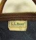 画像2: 80'S LL Bean  ギザタグ キャンバス/レザー ダッフルバッグ ネイビー USA製 (VINTAGE) (2)