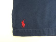 他の写真2: 90'S RALPH LAUREN "CALDWELL"  裾ロゴ コットン 半袖 オープンカラーシャツ ネイビー (VINTAGE)