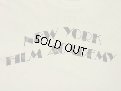 画像3: 90'S NEWYORK FILM ACADEMY 両面プリント オフィシャル Tシャツ ホワイト (VINTAGE)
