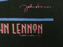 他の写真2: 90'S JOHN LENNON "BAG ONE ARTS" シングルステッチ Tシャツ ブラック USA製 (VINTAGE)