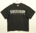 画像1: 90'S NIKE "NIKE TOWN" 銀タグ シングルステッチ 半袖 Tシャツ ブラック USA製 (VINTAGE) (1)