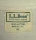 画像2: 80'S LL Bean "筆記体ロゴ" シングルステッチ 半袖 Tシャツ ホワイト USA製 (VINTAGE) (2)