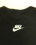 画像5: 90'S NIKE "NIKE TOWN" 銀タグ シングルステッチ 半袖 Tシャツ ブラック USA製 (VINTAGE) (5)