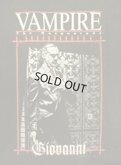 画像3: 90'S VAMPIRE THE MASQUERADE "FASHION VICTIM" 半袖 Tシャツ ブラック USA製 (VINTAGE)