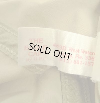 画像6: 80'S THE EAGLE CAP 3PLYコットン ロングビル キャップ ベージュ USA製 (VINTAGE)