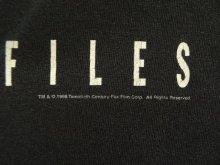 他の写真2: 90'S THE X FILES 両面プリント 半袖 Tシャツ ブラック USA製 (VINTAGE)