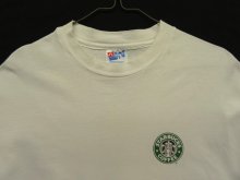 他の写真1: 90'S STARBUCKS COFFEE 両面プリント シングルステッチ 半袖 Tシャツ ホワイト (VINTAGE)