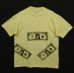 画像1: 80'S ONE DOLLAR BILL 両面プリント シングルステッチ 半袖 Tシャツ イエロー USA製 (VINTAGE) (1)