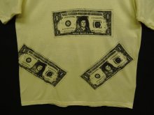 他の写真3: 80'S ONE DOLLAR BILL 両面プリント シングルステッチ 半袖 Tシャツ イエロー USA製 (VINTAGE)