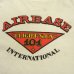 画像2: 80'S AIRBASE INTERNATIONAL 染み込みプリント シングルステッチ 半袖 Tシャツ ホワイト (VINTAGE) (2)