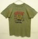 画像1: 80'S アメリカ軍 USMC シングルステッチ 半袖 Tシャツ オリーブ (VINTAGE) (1)