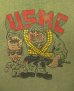 画像2: 80'S アメリカ軍 USMC シングルステッチ 半袖 Tシャツ オリーブ (VINTAGE) (2)