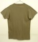 画像3: 80'S アメリカ軍 US ARMY "ALL COTTON" シングルステッチ 半袖 Tシャツ ブラウン (VINTAGE) (3)