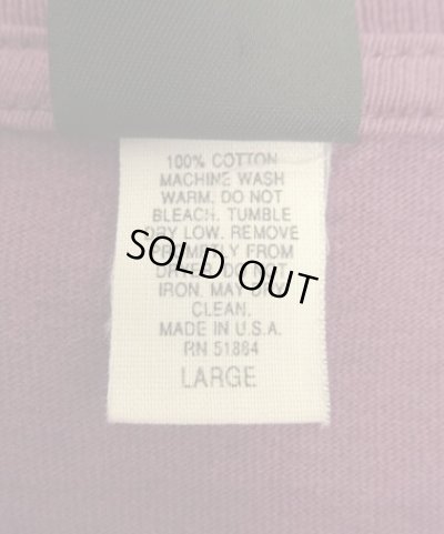 画像5: 90'S PATAGONIA 黒タグ シングルステッチ 半袖 Tシャツ ダークパープル USA製 (VINTAGE)