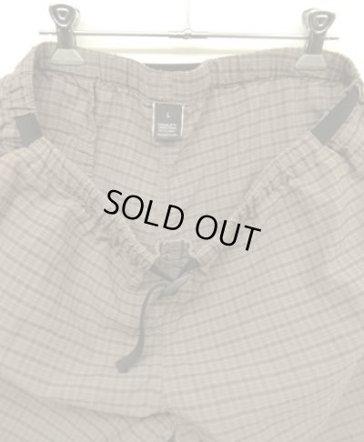 画像3: 90'S PATAGONIA  ベルト付き ナイロン リバーショーツ チェック柄 (VINTAGE)