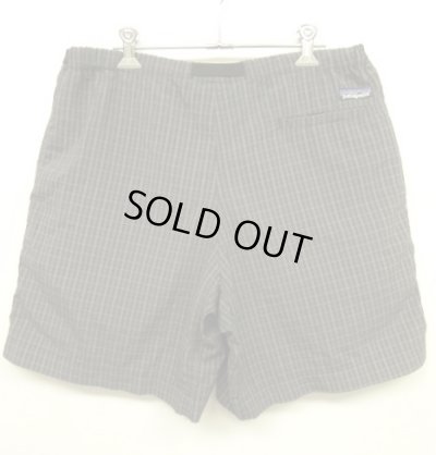 画像5: 90'S PATAGONIA  ベルト付き ナイロン リバーショーツ チェック柄 (VINTAGE)