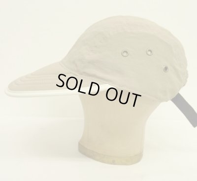 画像3: 90'S NORDIC GEAR "SUPPLEX NYLON" ロングビル キャップ タン USA製 (DEADSTOCK)