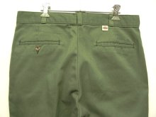 他の写真3: 80'S DICKIES チビタグ ツープリーツ ワークパンツ カーキ W34L32 USA製 (VINTAGE)