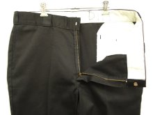 他の写真1: 80'S DICKIES 874 チビタグ ワークパンツ ブラック W38L31 USA製 (VINTAGE)