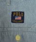 画像6: 90'S RALPH LAUREN ツープリーツ シャンブレーショーツ ブルー USA製 (VINTAGE)