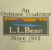 画像3: 80'S LL Bean シングルステッチ 半袖 Tシャツ オフホワイト USA製 (VINTAGE) (3)