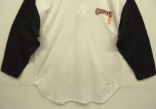 他の写真3: 80'S CHAMPION "GIANTS" トリコタグ 染み込みプリント ベースボール Tシャツ ホワイト/ブラック USA製 (VINTAGE)