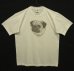 画像1: 80'S EARL SHERWAN "PUG" シングルステッチ 半袖 Tシャツ ホワイト USA製 (VINTAGE) (1)