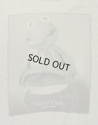 画像3: 90'S KERMIT CLEIN シングルステッチ 半袖 Tシャツ ヘザーグレー USA製 (VINTAGE)