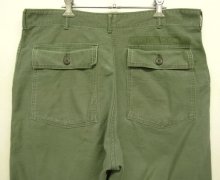 他の写真3: 60'S アメリカ軍 US ARMY "OG107" コットンサテン ベイカーパンツ W38L33 (VINTAGE)