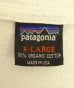 画像2: 90'S PATAGONIA 黒タグ オーバルロゴ バックプリント 長袖 Tシャツ ホワイト USA製 (VINTAGE) (2)