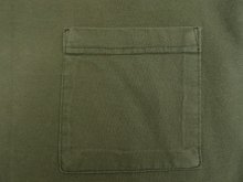 他の写真2: 90'S PATAGONIA 黒タグ オーバルロゴ刺繍 長袖 ポケット付きTシャツ オリーブ USA製 (VINTAGE)