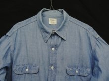 他の写真1: 70'S BIG MAC コットン100% シャンブレーシャツ ブルー (VINTAGE)