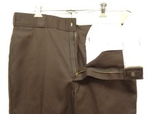 他の写真1: 80'S DICKIES 874 チビタグ ワークパンツ ブラウン W36L29 USA製 (VINTAGE)