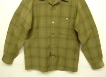 他の写真3: 60'S PENDLETON "SIR PENDLETON" ウール 長袖 オープンカラーシャツ チェック柄 USA製 (VINTAGE)