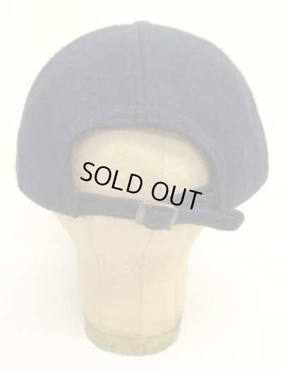 画像4: 90'S BANANA REPUBLIC 旧タグ ウール/レザー キャップ USA製 (DEADSTOCK)