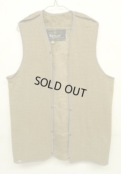 画像4: 70'S BARBOUR 1クレスト "ACRYLIC LINING" ライナーベスト イングランド製 (VINTAGE)