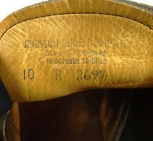 他の写真2: 70'S アメリカ軍 US NAVY "ADDISON SHOE CO製" 茶芯 レザー チャッカブーツ (VINTAGE)