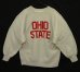 画像1: 80'S CHAMPION "OHIO STATE" トリコタグ リバースウィーブ グレー USA製 (VINTAGE) (1)