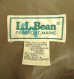 画像2: 90'S LL Bean 裏地付き レザー ドリズラージャケット カーキ TALONジップ USA製 (VINTAGE) (2)