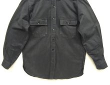 他の写真3: 80'S LL Bean "CHAMOIS CLOTH SHIRT" 長袖 シャモアクロスシャツ ネイビー USA製 (VINTAGE)