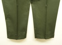 他の写真2: 70'S SEARS コットン/ポリ ワークパンツ 42TALONジップ オリーブ USA製 (DEADSTOCK)